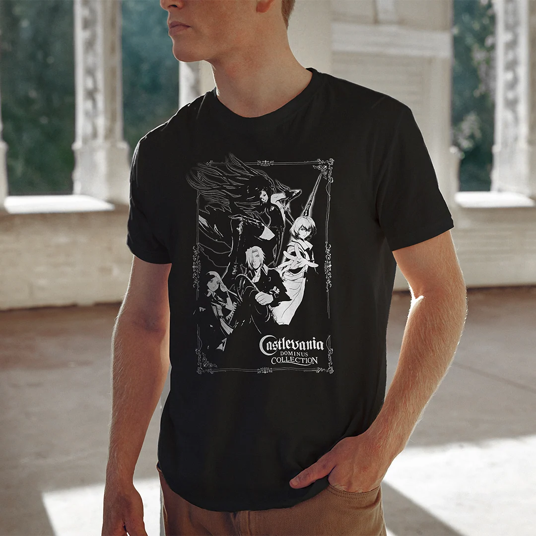 Castlevania Dominus Collection T-Shirt with Game Artwork
