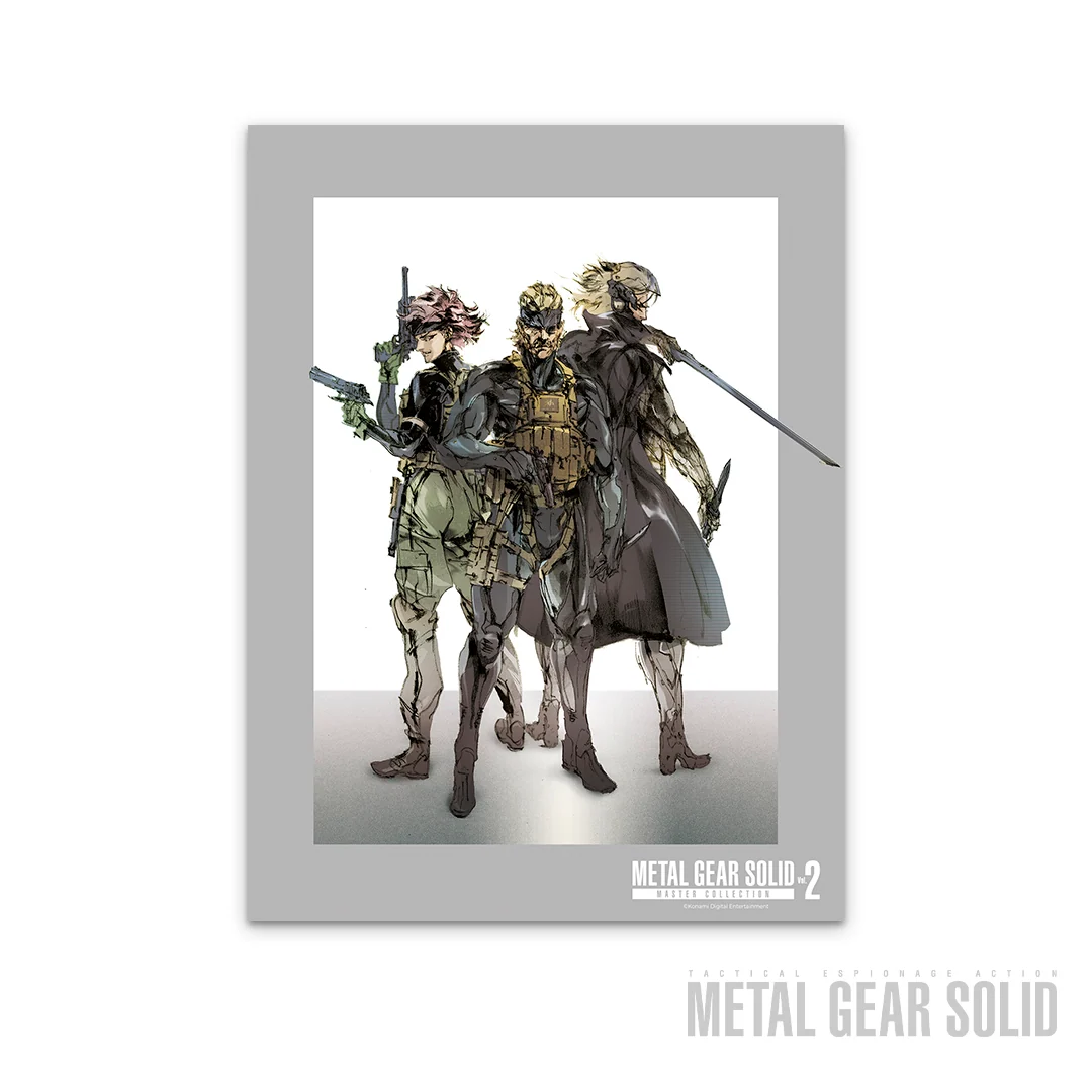 Metal Gear Solid 4 Guns of the Patriots Key Art Poster II