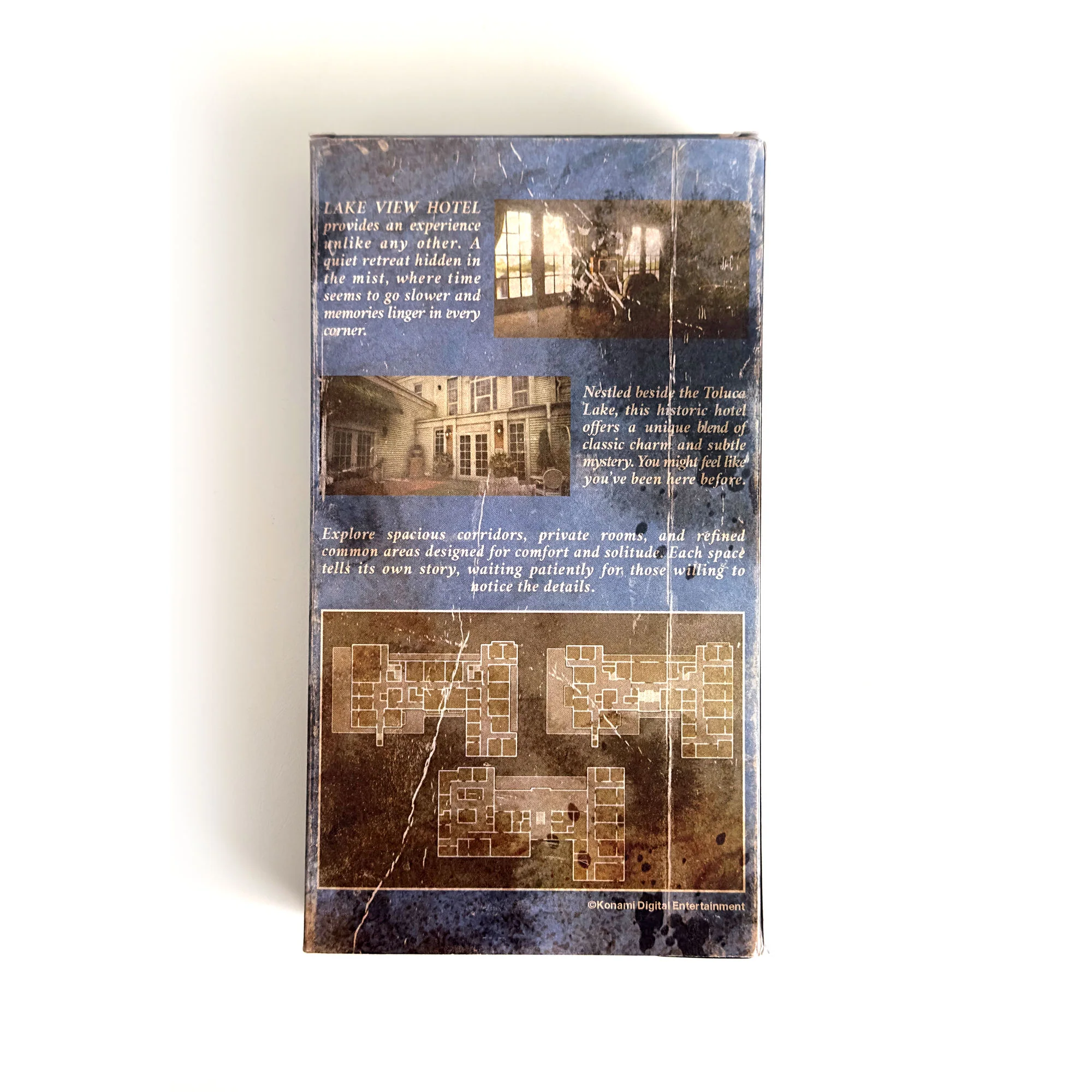 SILENT HILL 2 Lake View Hotel VHS-bånd NTSC