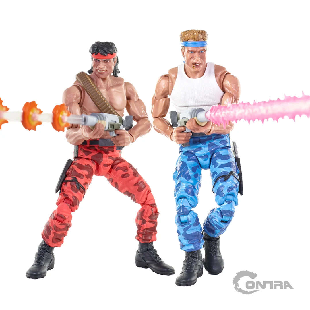 Contra NES Bill and Lance Action Figures Standard Edition