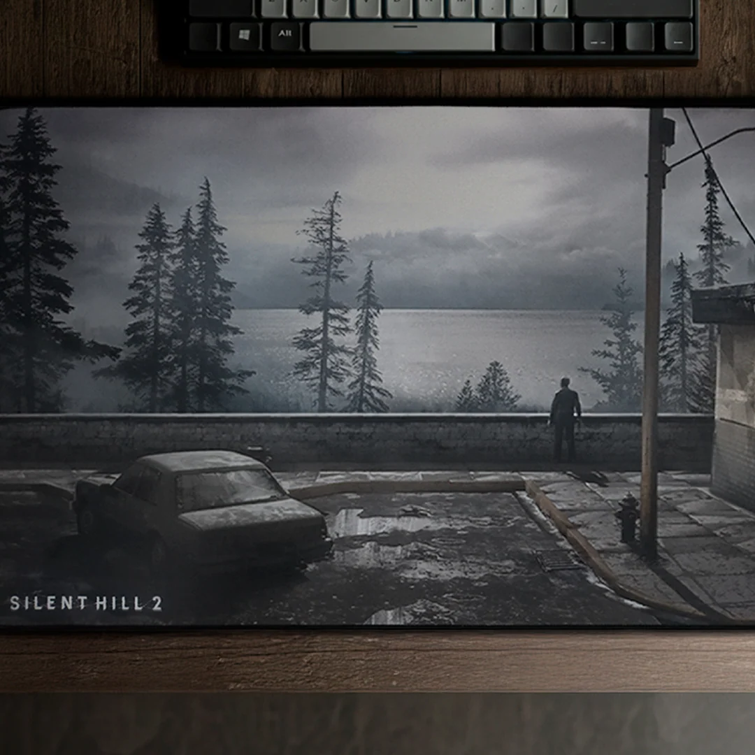 SILENT HILL 2 Toluca Lake musmatta och skrivbordsunderlägg