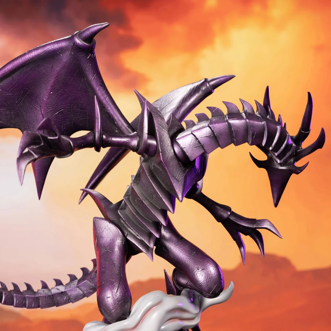 Yu-Gi-Oh! Red-Eyes B. Dragon Purple Variant PVC Statue Standard Edition