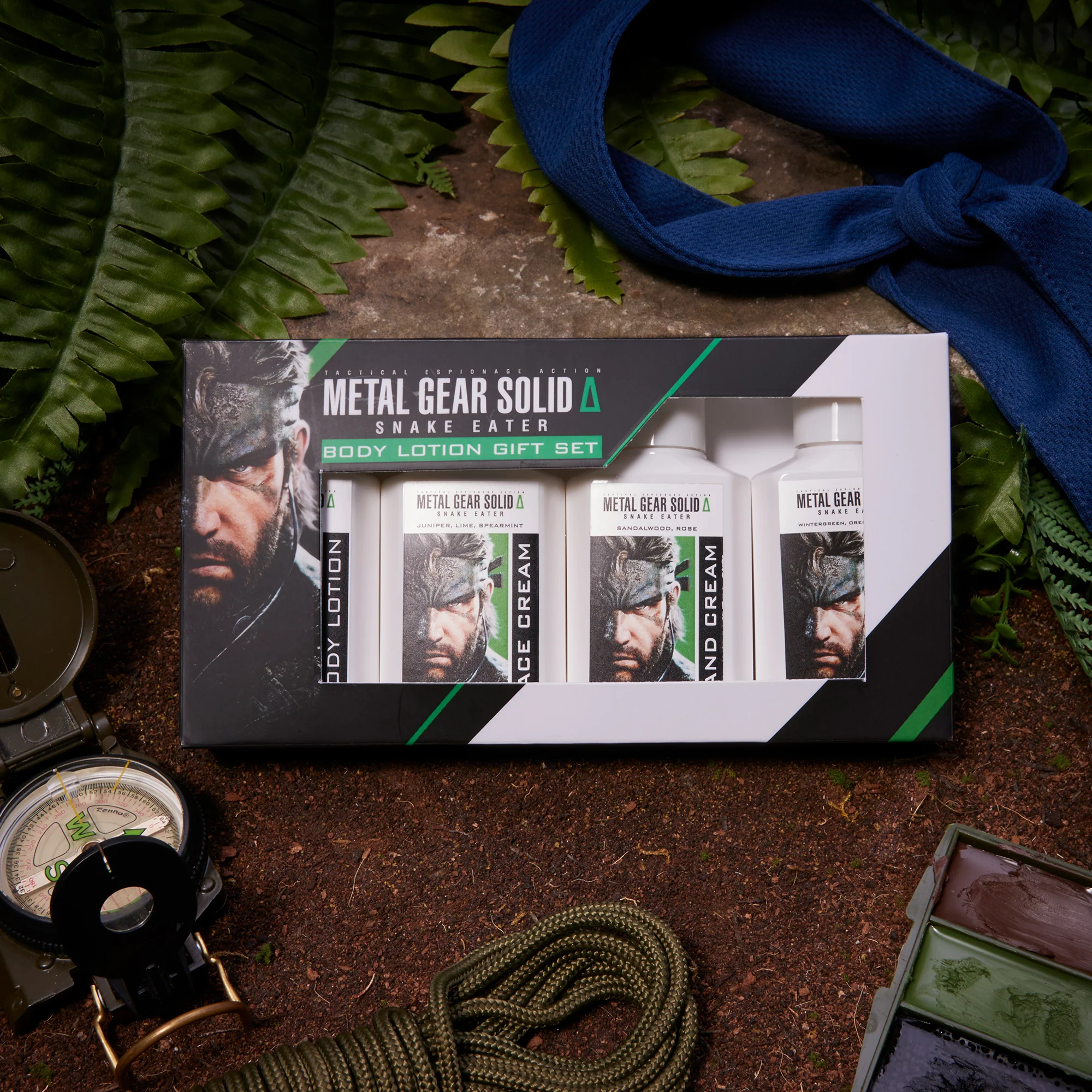 Metal Gear Solid presentpaket (body lotion)