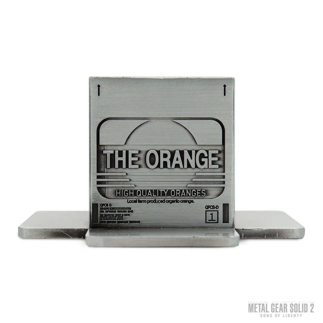 Caja de cartón réplica de Metal Gear Solid 2, coleccionable de Fanattik