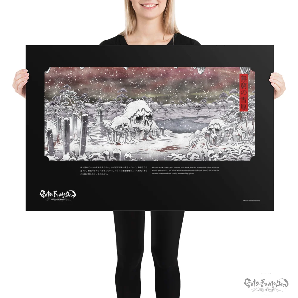 Póster Frozen Graveyard de Getsu Fuma Den