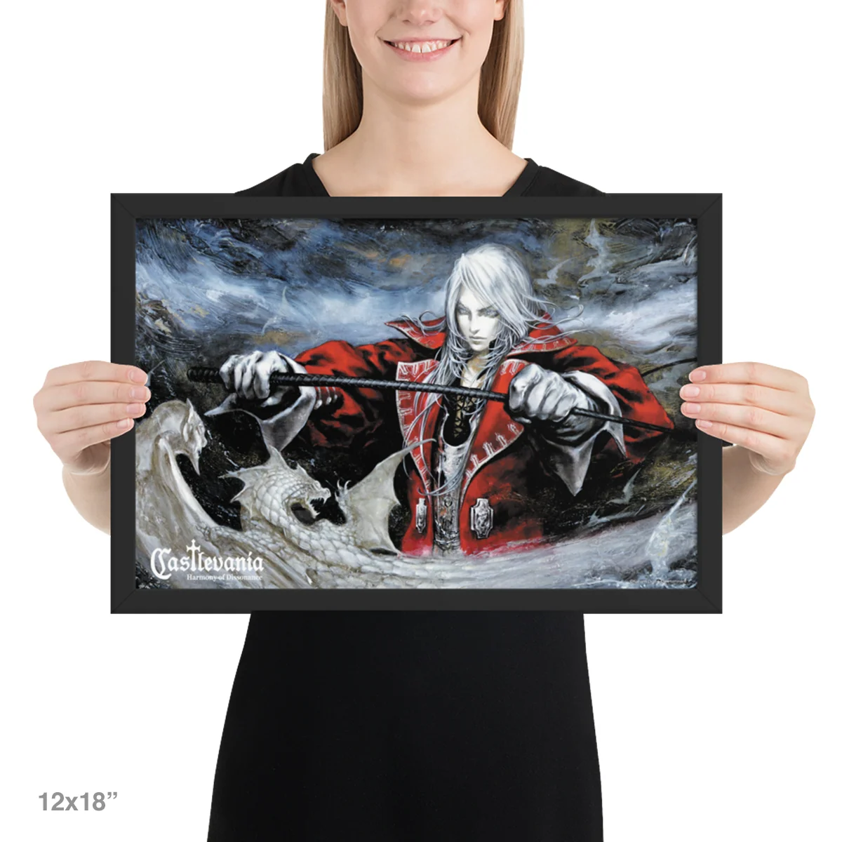 Harmony of Dissonance Framed Poster Wall Art 12x18 Inch