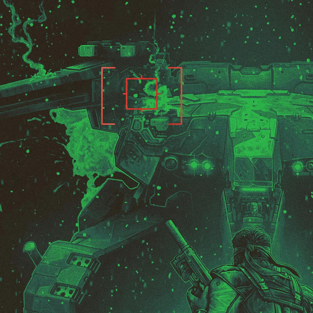 METAL GEAR SOLID Poster Farbvariante [EXCLUSIVE OKS GEAR EDITION]