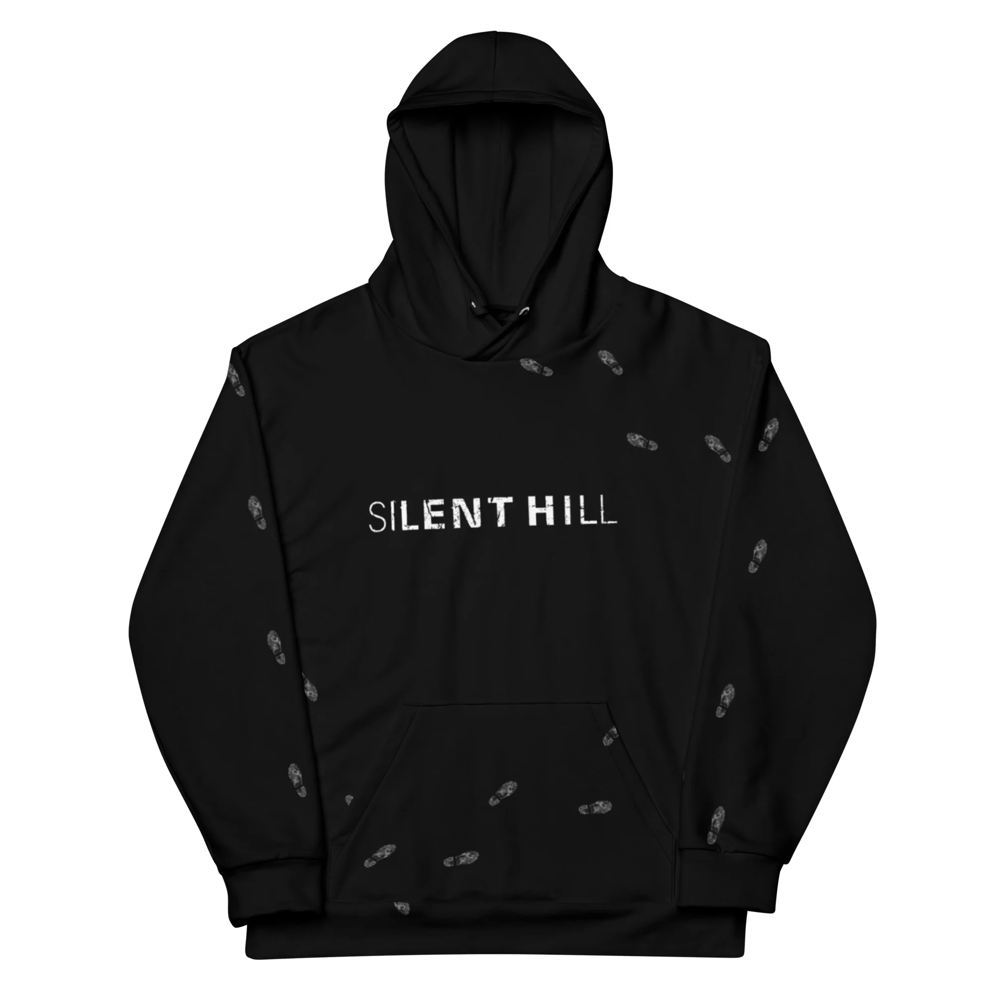 Silent Hill Loading Screen Unisex Hoodie with Brushed Fleece Inside