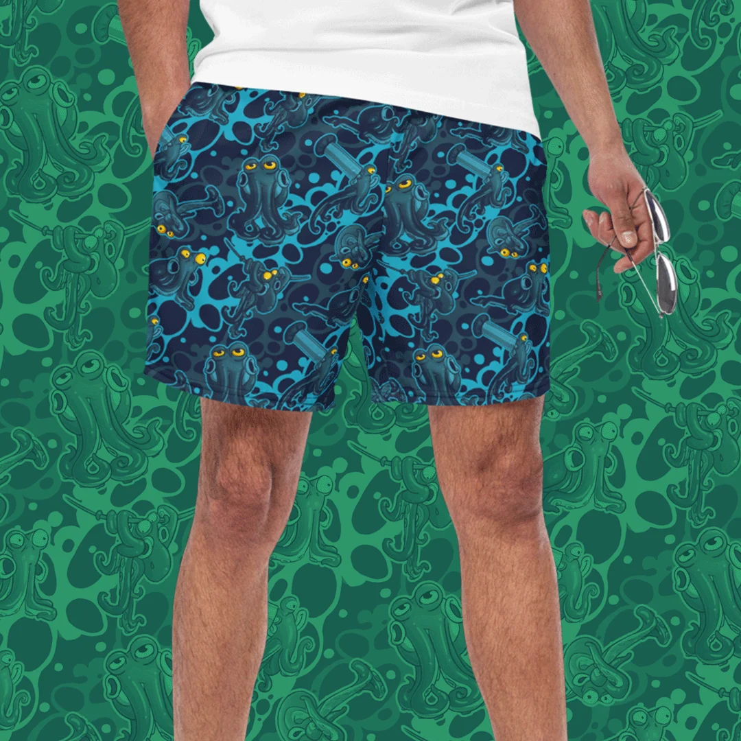 Darwin's Paradox badshorts med UPF 50+ och skavfri liner