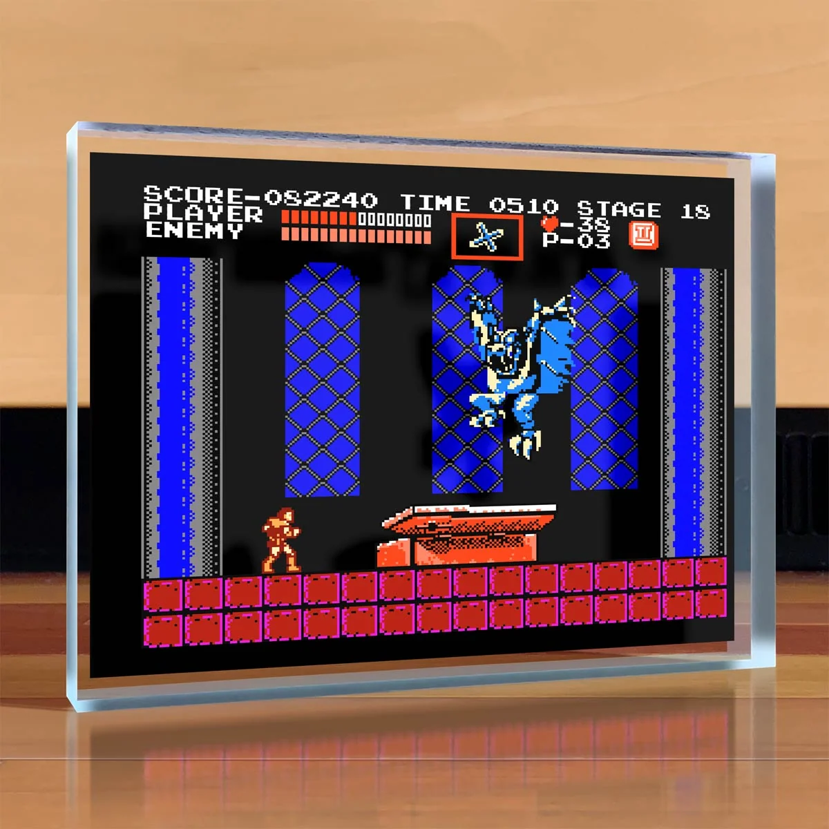 Castlevania Dracula Belmont Desktop Art voor bureaus