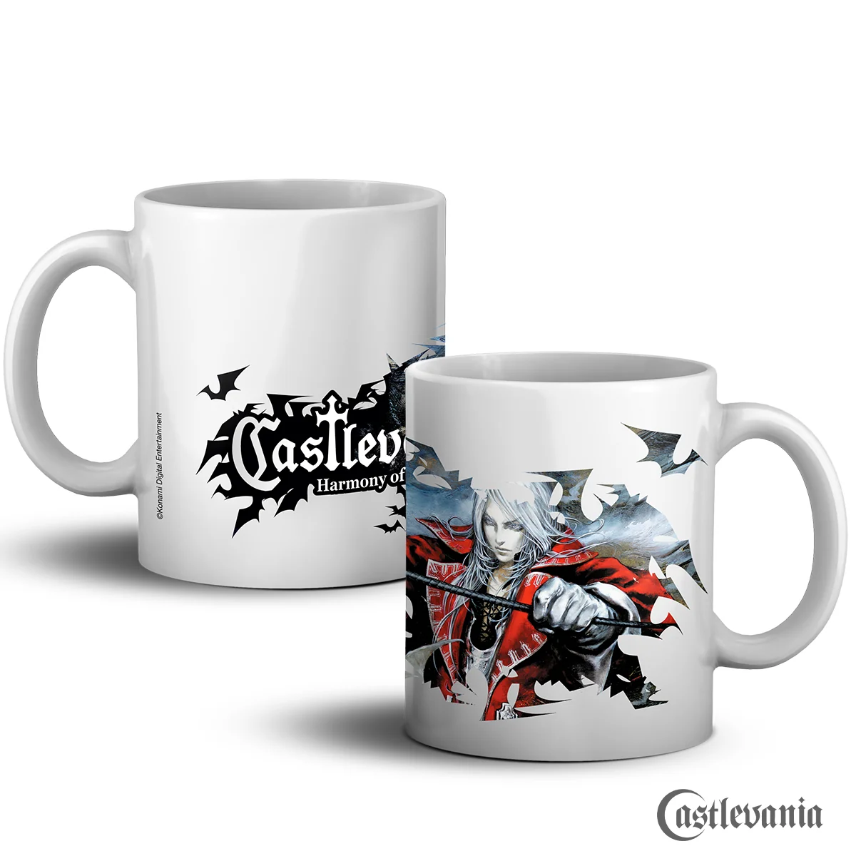 Castlevania Harmony of Dissonance White Ceramic Mug