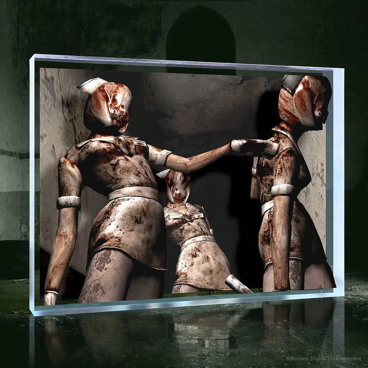 Silent Hill 護士亞克力桌面藝術畫 6 x 6