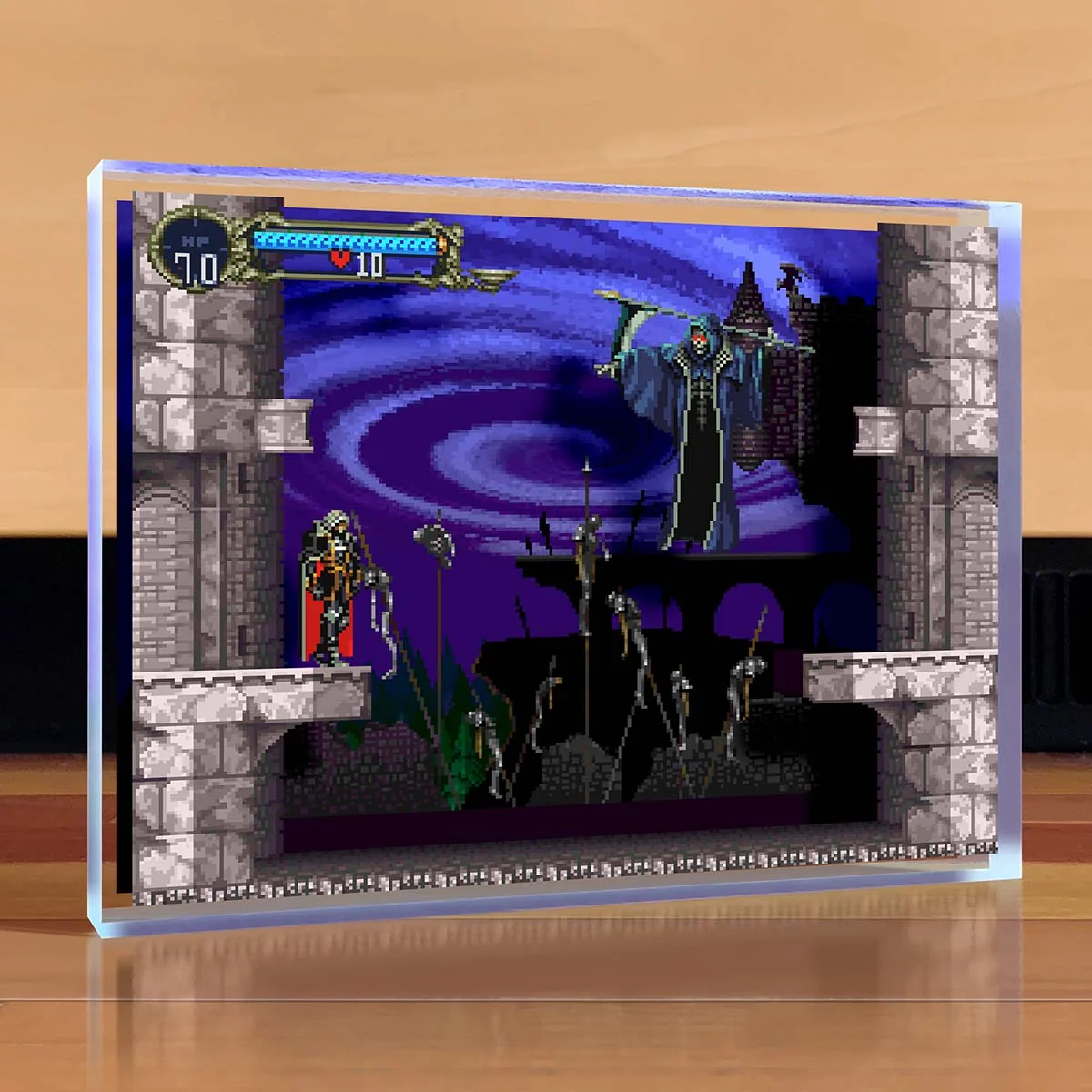 Castlevania Symphony of the Night Death Desktop Art Piece