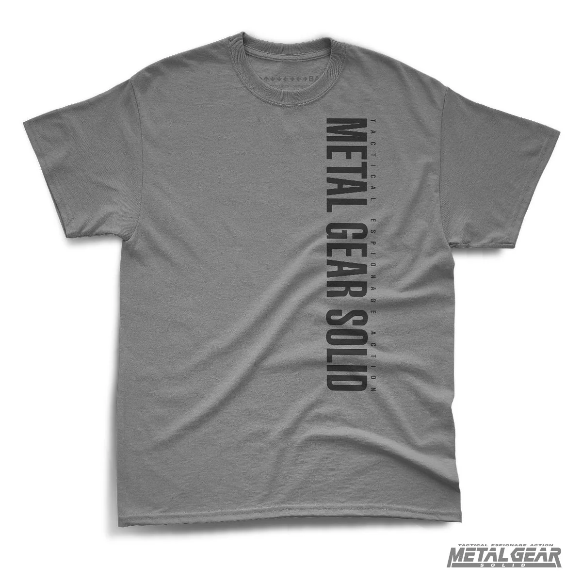Metal Gear Solid T-Shirt Stealth Gray Soft Cotton Tee