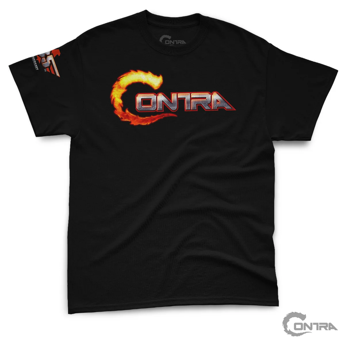 T-shirt Contra 35th Anniversary con logo classico