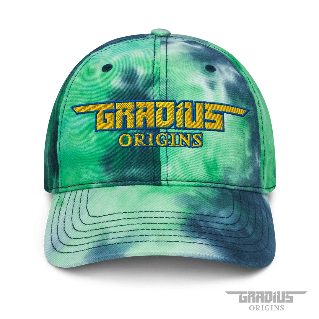 Gradius Origins Tie-Dyed Dad Hat in Soft Cotton