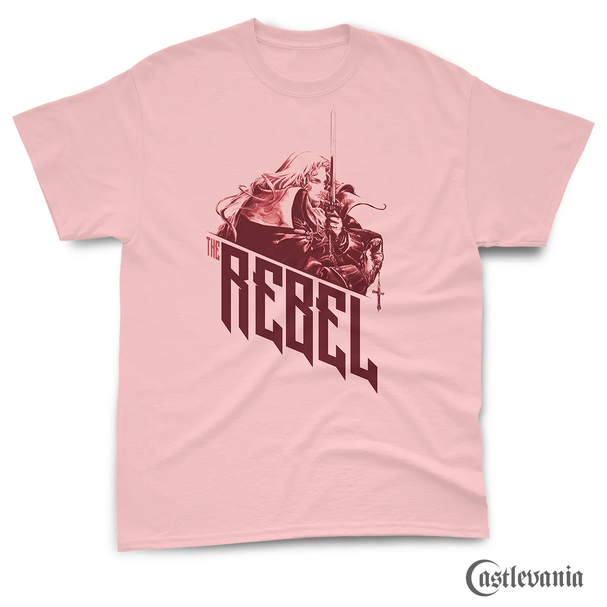 The Rebel T-Shirt Castlevania Belmont vs Alucard graphic T-shirt