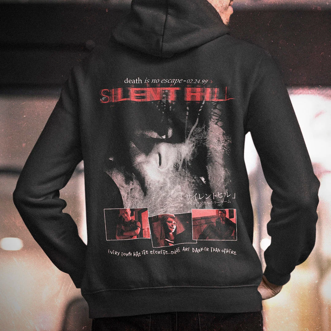 Sudadera con capucha Silent Hill 1999 Basement con combinación de colores exclusiva OKS