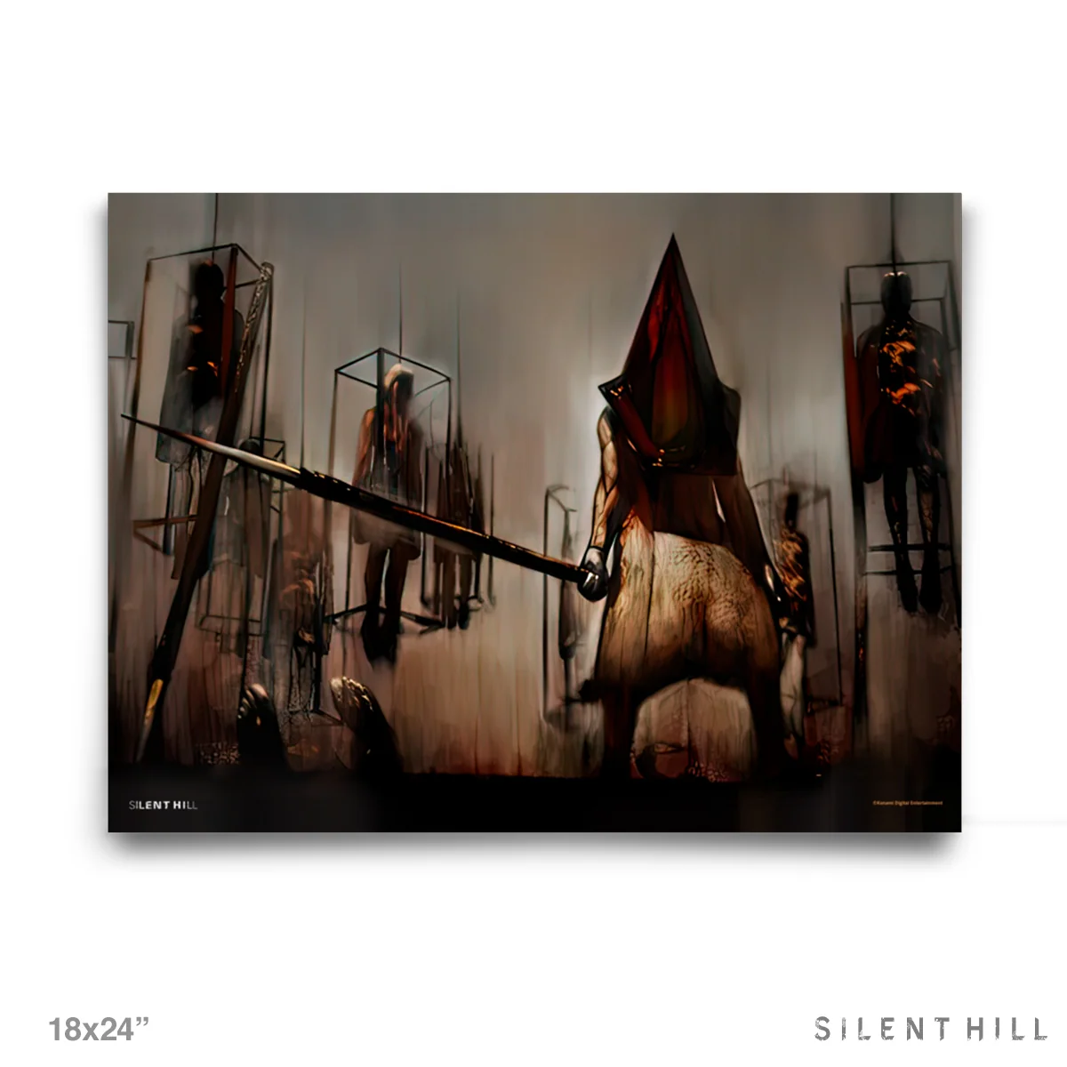 Misty Day Remains of the Judgment Silent Hill Poster 18x24 Inches