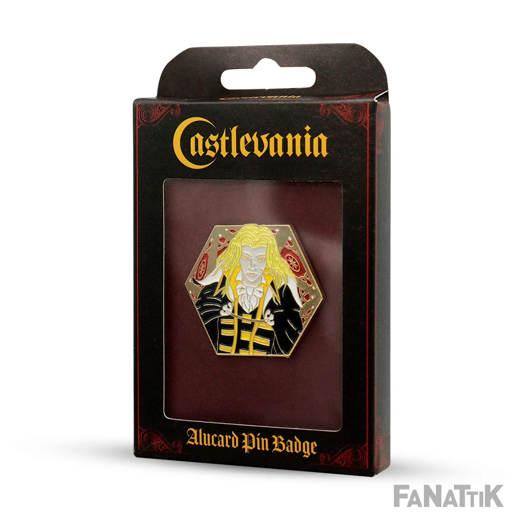 Castlevania Alucard Limited Edition emaljepin badge individuelt nummereret