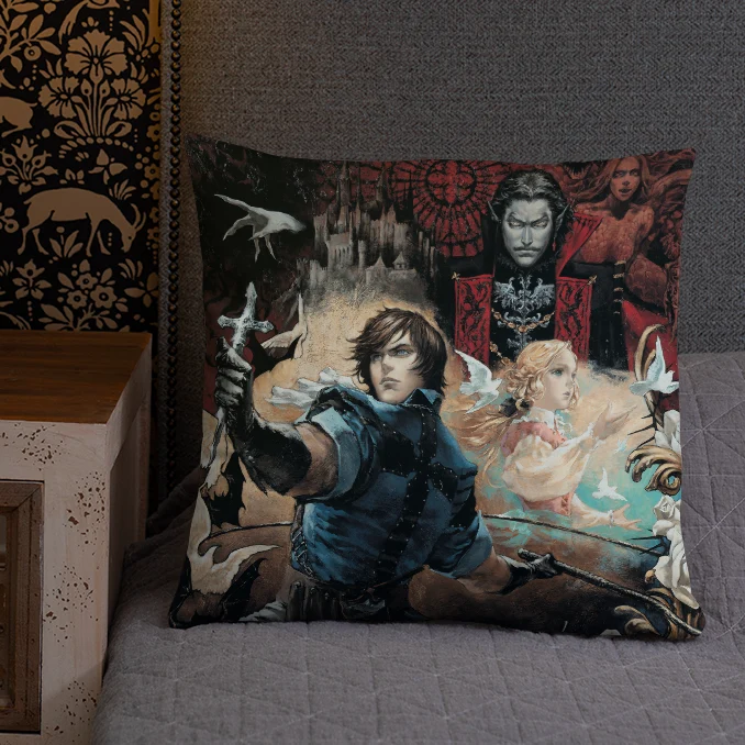 Poduszka dekoracyjna Richter Requiem Castlevania 18x18