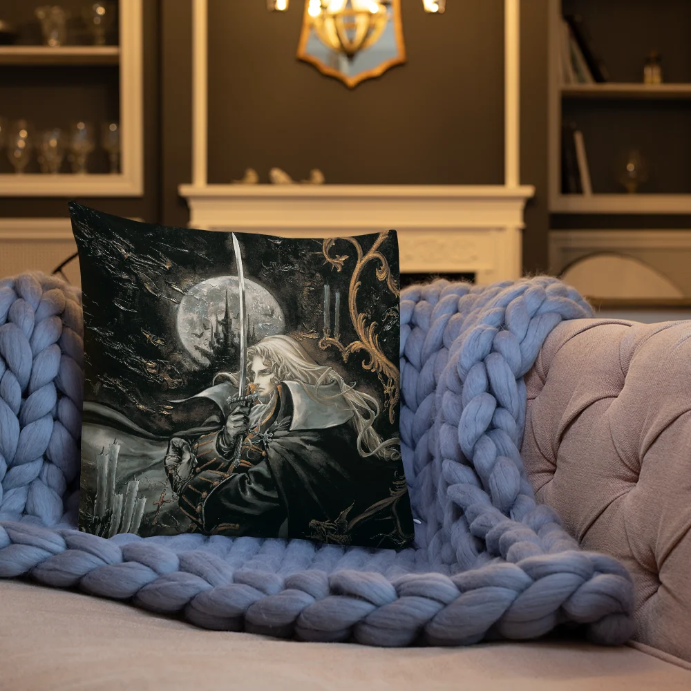 Cojín Alucard Requiem Castlevania 18x18