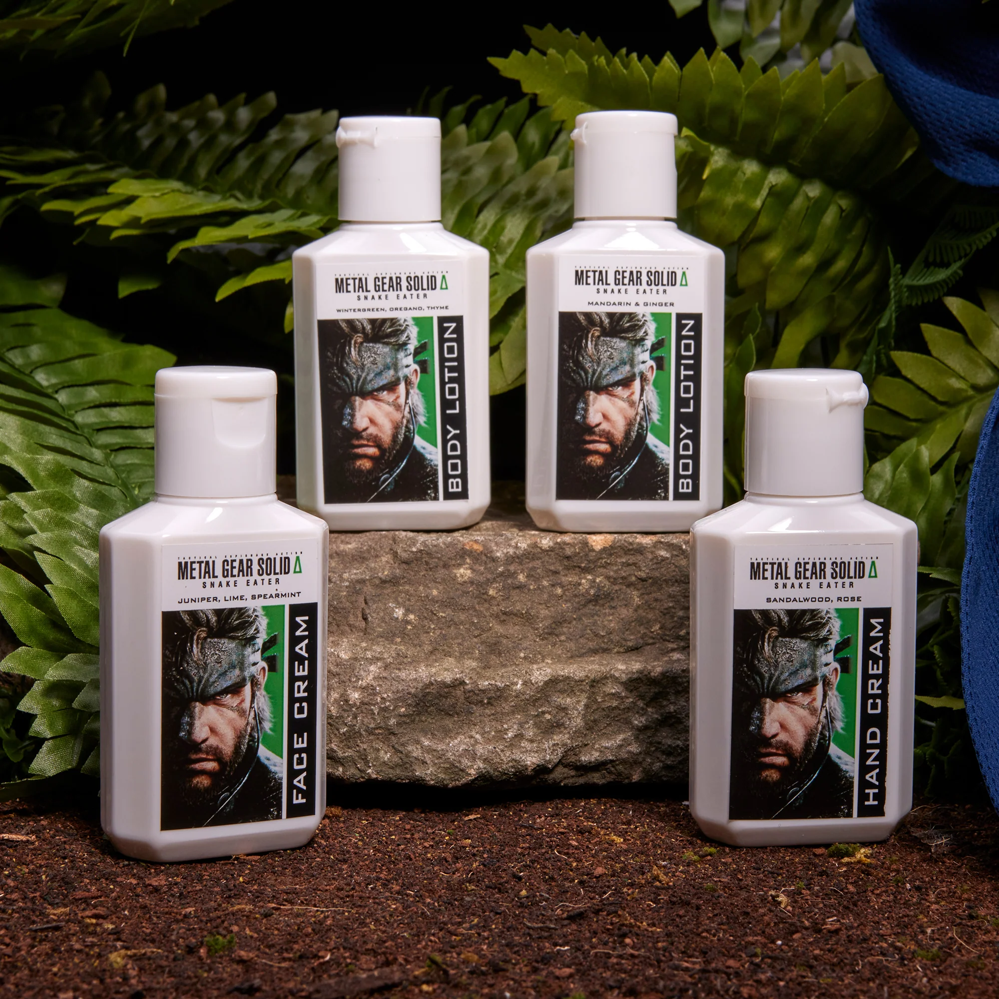 Metal Gear Solid presentpaket (body lotion)