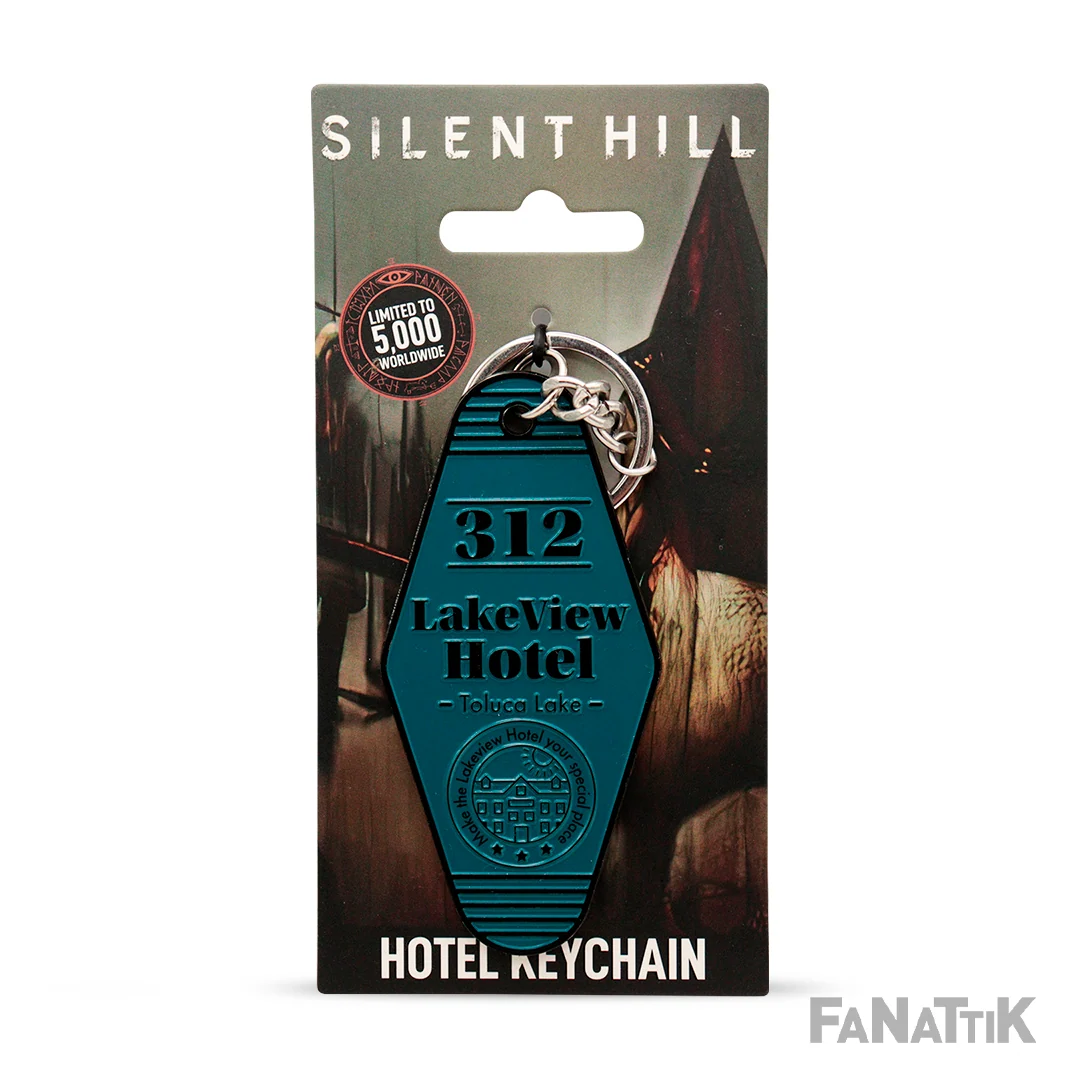 Silent Hill Limited Edition Lakeview Hotel Zimmer 312 Metall-Schlüsselanhänger