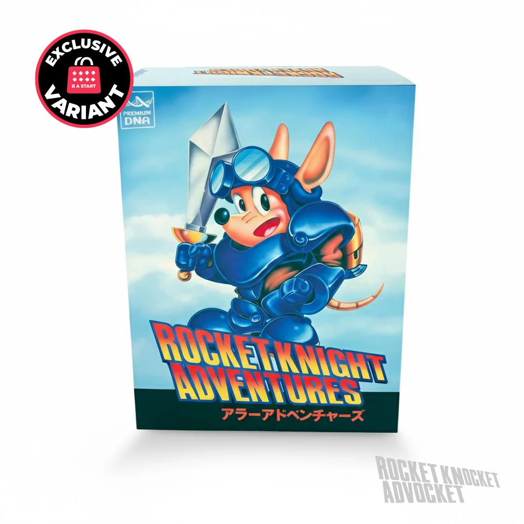 Rocket Knight Adventures Sparkster Battle Damage actiefiguur variant