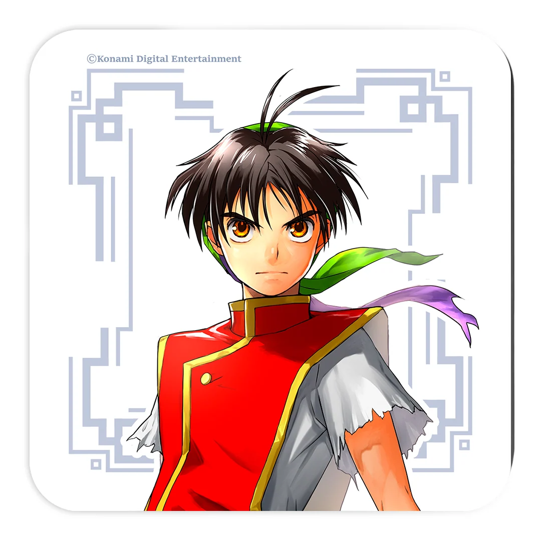 Set de 6 dessous de verre Suikoden I & II HD Remaster avec dos en liège