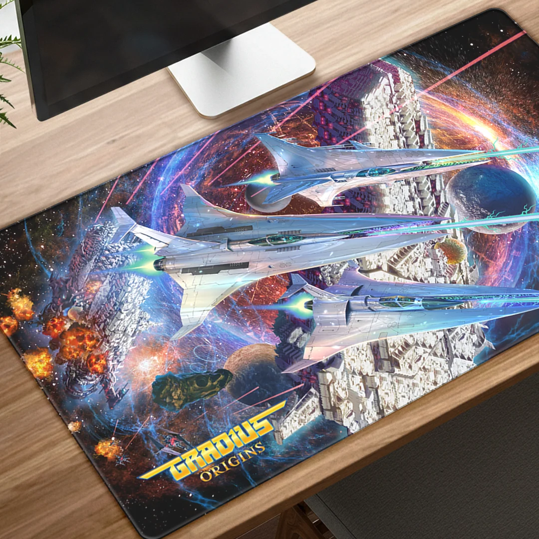 GRADIUS Origins musmatta till skrivbordet för Gradius-fans