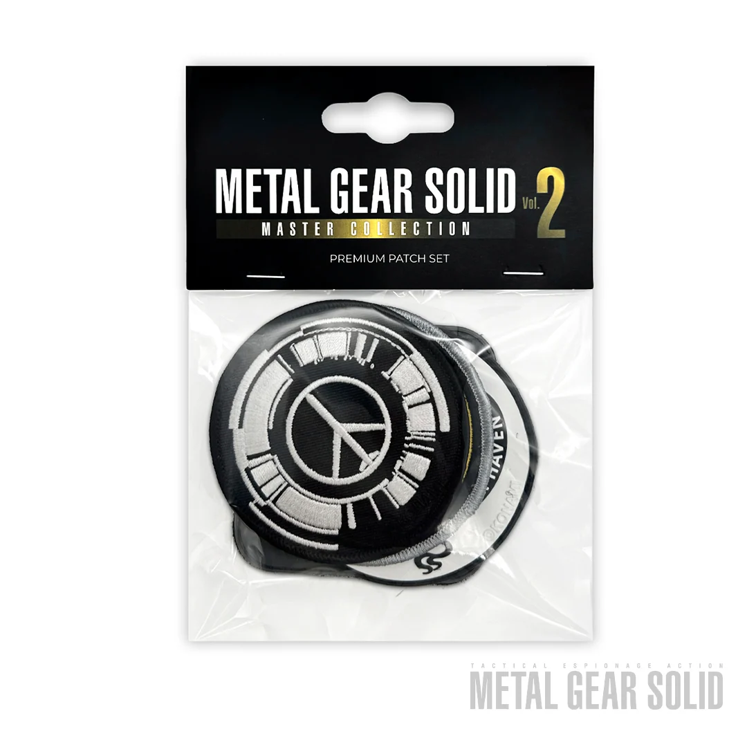 METAL GEAR SOLID: MASTER COLLECTION Vol.2 Lot de patchs premium