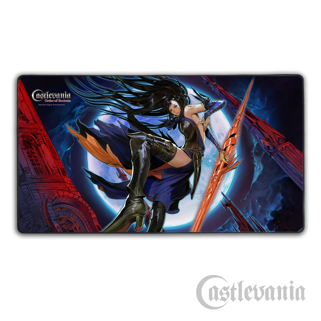 CASTLEVANIA Order of Ecclesia musmatta och skrivbordsunderlägg