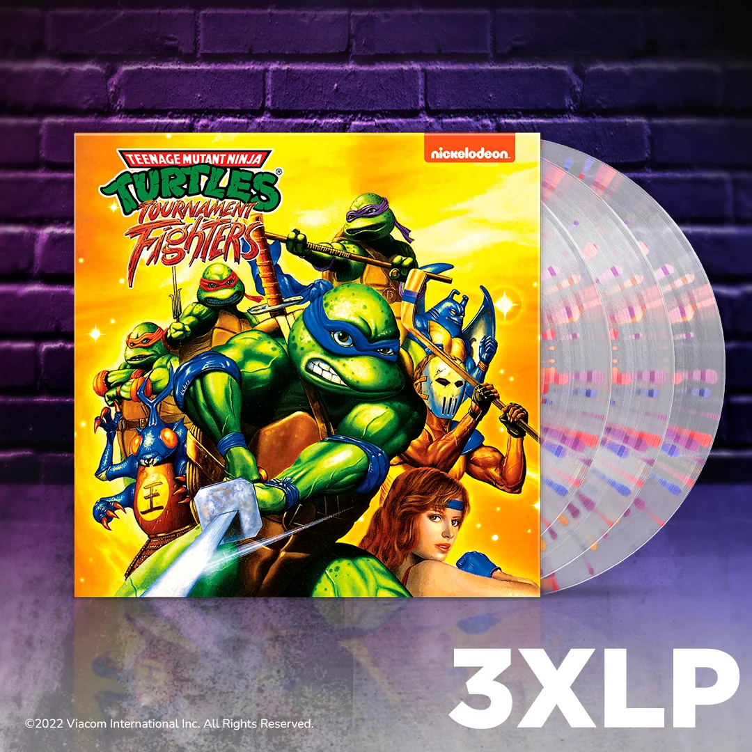 Teenage Mutant Ninja Turtles Tournament Fighters Vinyl Soundtrack 3XLP