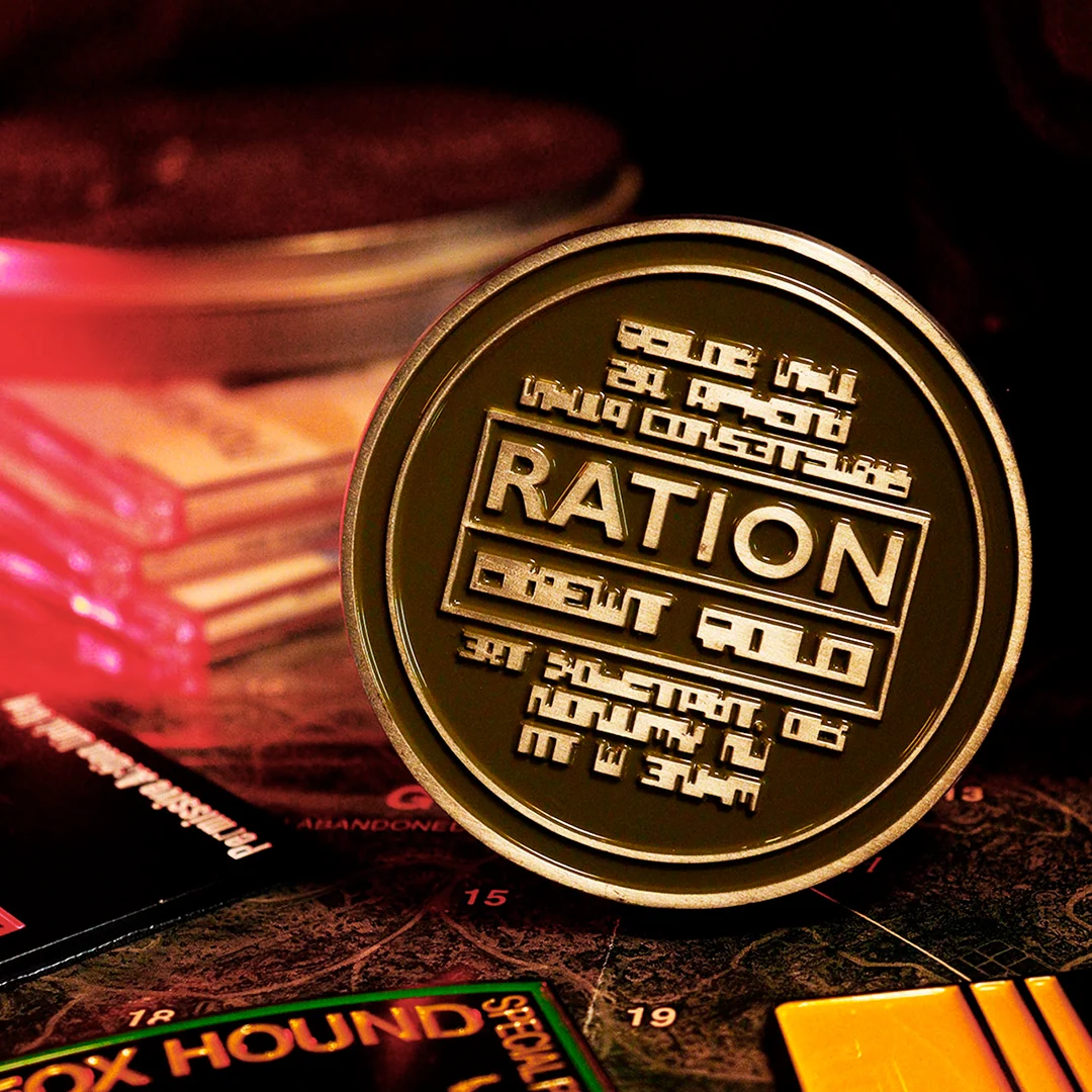 Metal Gear Solid Ration Bottle Opener Heavy-Duty Magnet