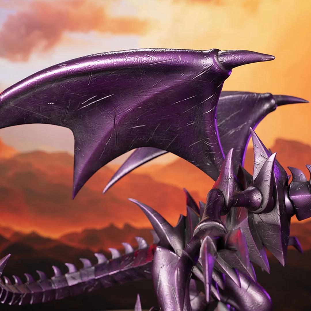 Yu-Gi-Oh! Red-Eyes B. Dragon Purple Variant PVC Statue Standard Edition