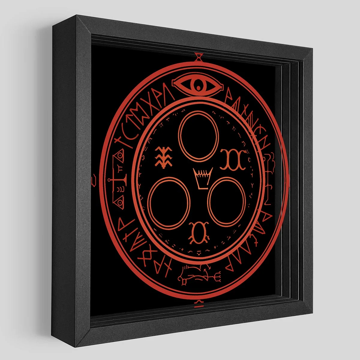 Halo of the Sun Shadowbox Art for Silent Hill Fans