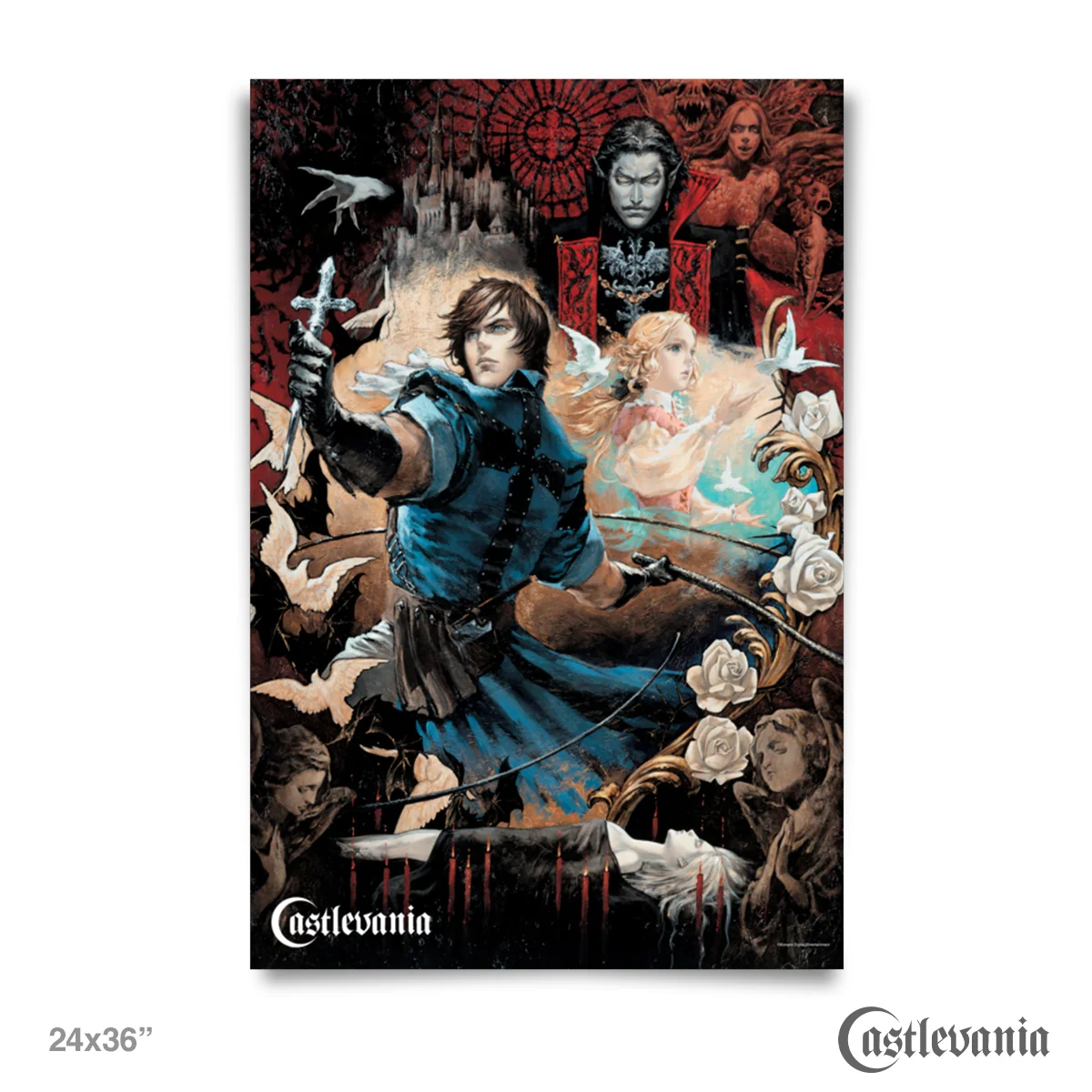 Richter Museum-Quality Matte Poster for Castlevania Fans