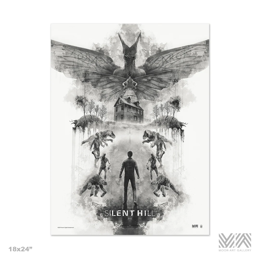 SILENT HILL Limited Edition Art Poster by Chris Skinner