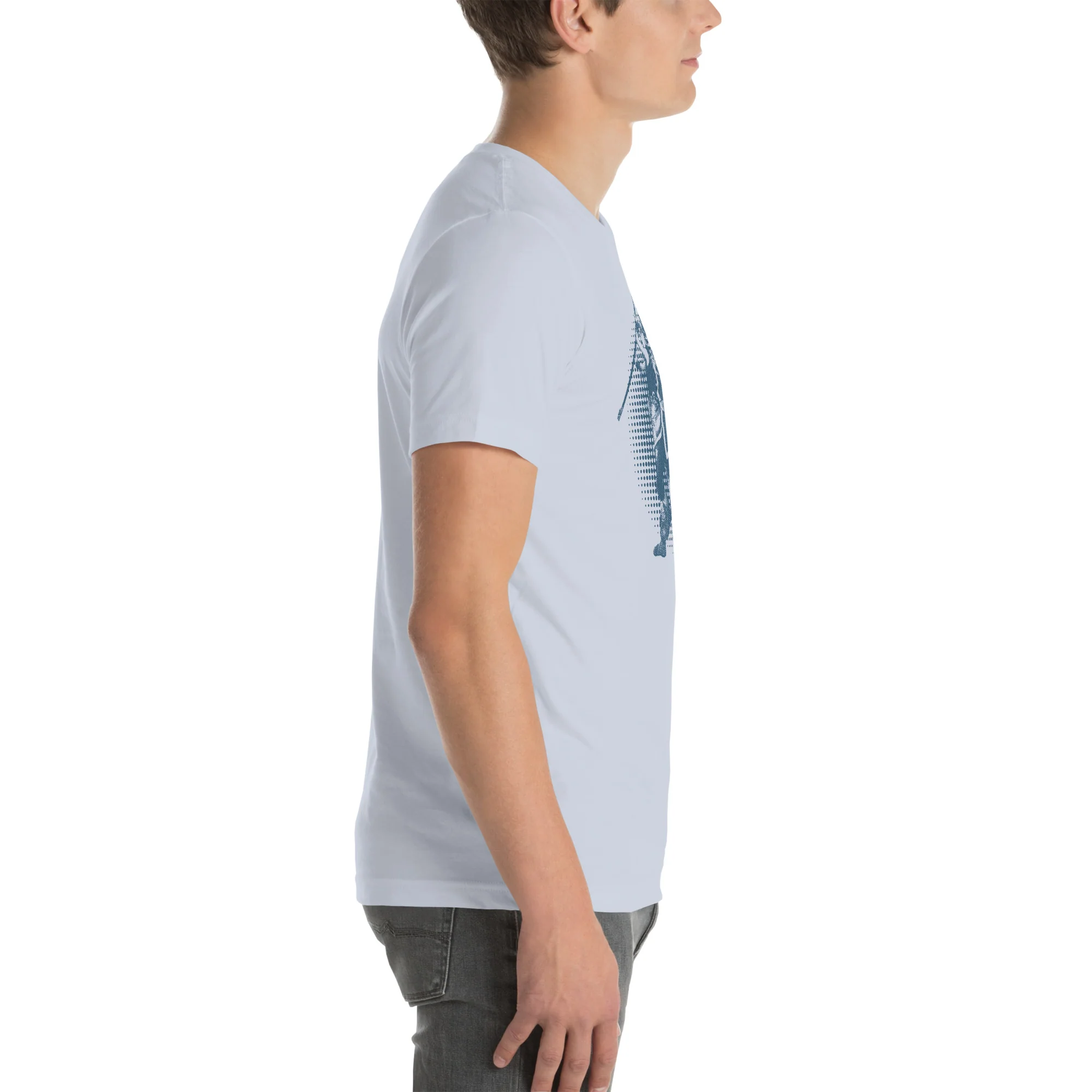 Suikoden II Halftone Heroes T-shirt til mænd og kvinder