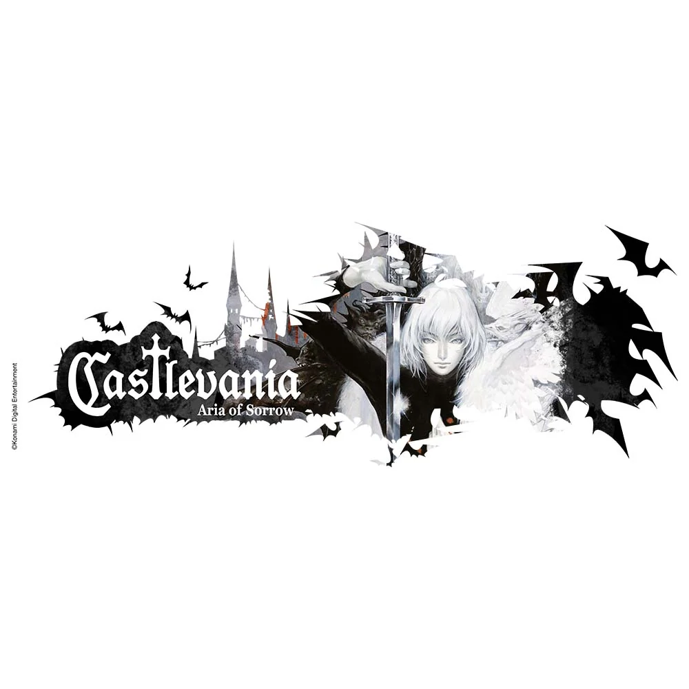 Castlevania Aria of Sorrow White Ceramic Mug