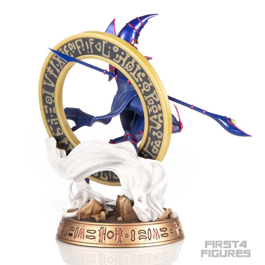 Yu-Gi-Oh! Dunkler Magier PVC-Figur blaue Variante Standard Edition von First 4 Figures
