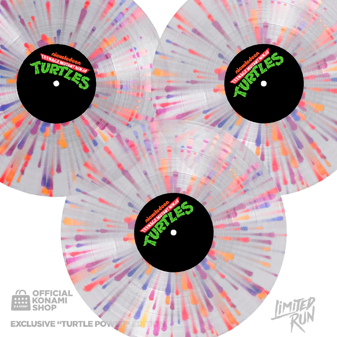 Teenage Mutant Ninja Turtles Tournament Fighters Vinyl Soundtrack 3XLP
