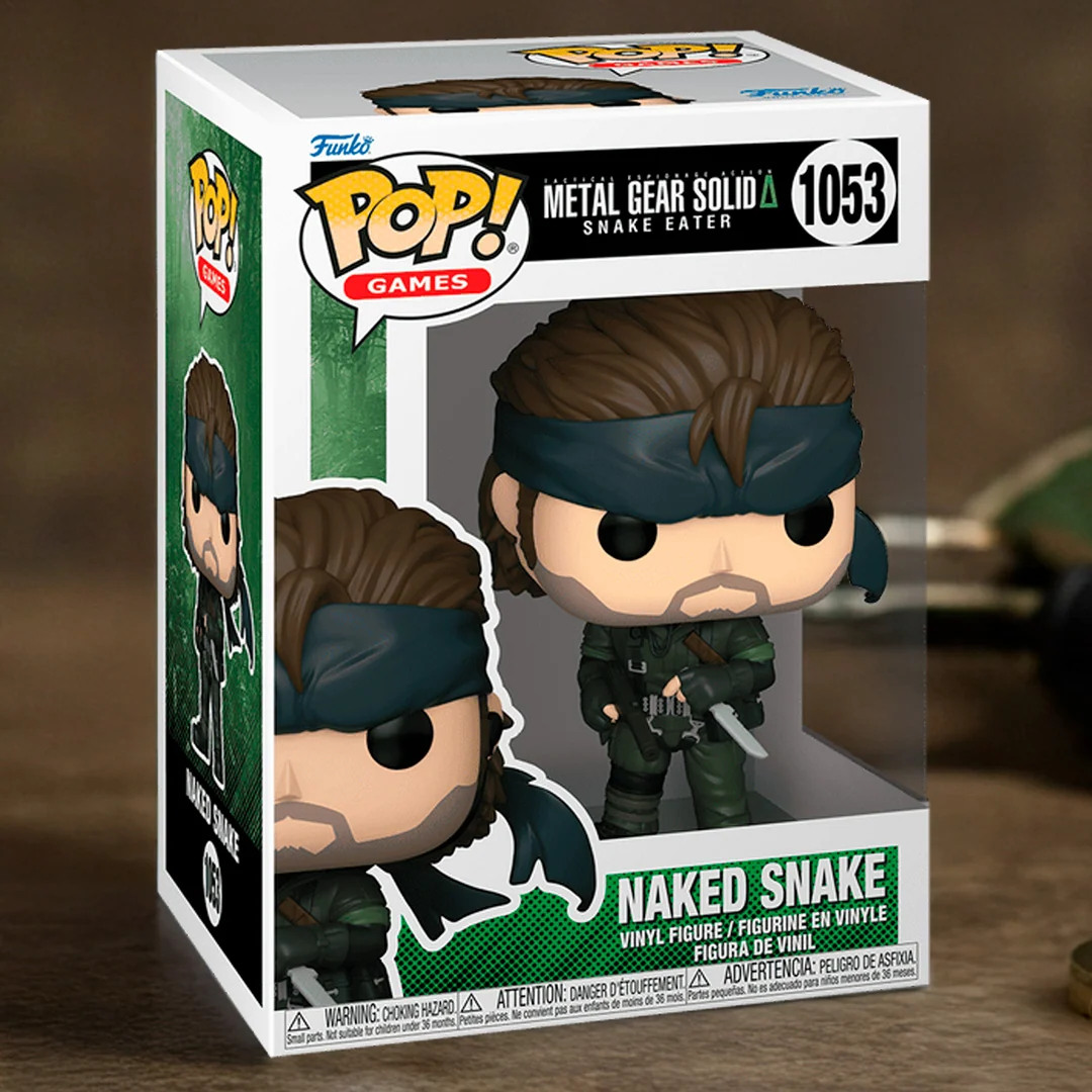 Funko Pop! Naked Snake Metal Gear Solid Delta: Snake Eater-figur