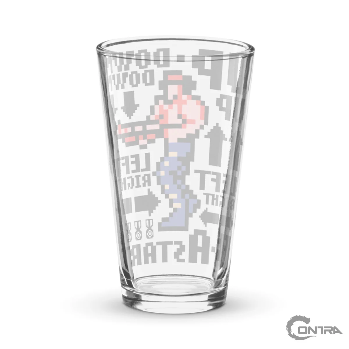Contra 16 oz Shaker Pint Glass for Drinks and Cocktails