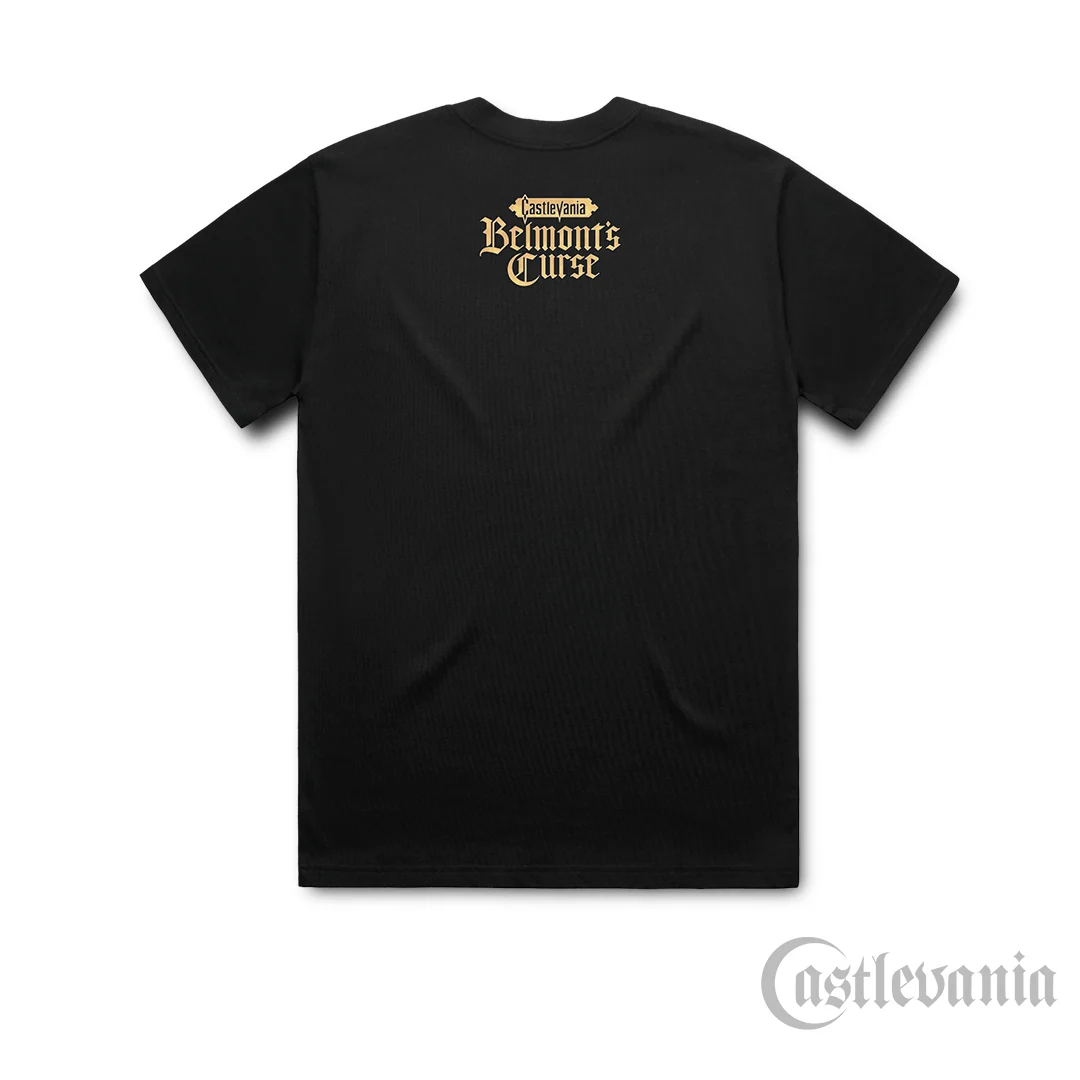 Czarny T-shirt Castlevania Belmont's Curse Vampire Killer
