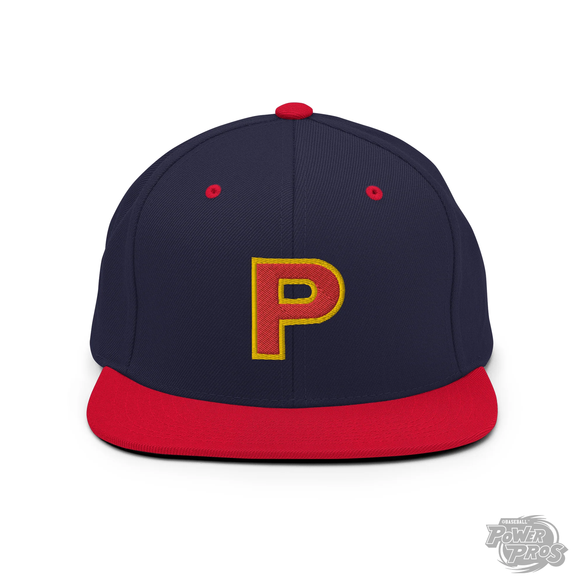 Baseball Pro Tweekleurige Snapback Pet met Vlakke Klep