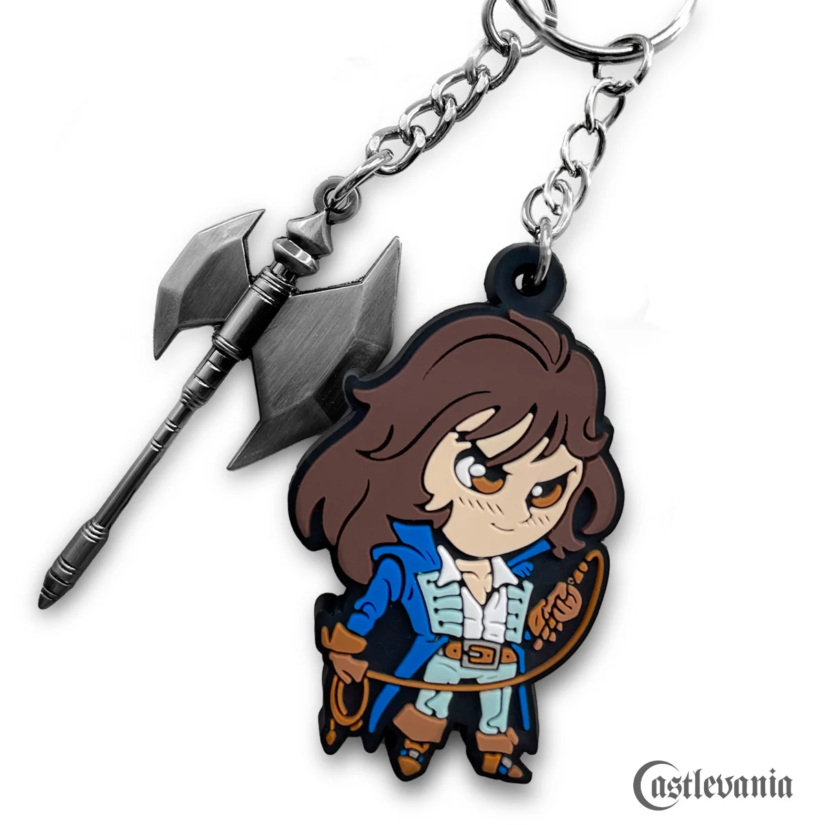 Castlevania Richter Belmont -avaimenperä, PVC-hahmocharm