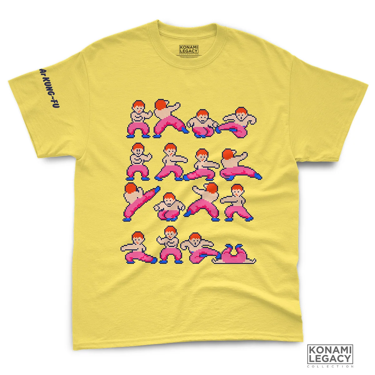 Practice Kung-Fu T-Shirt til klassiske Konami-fans