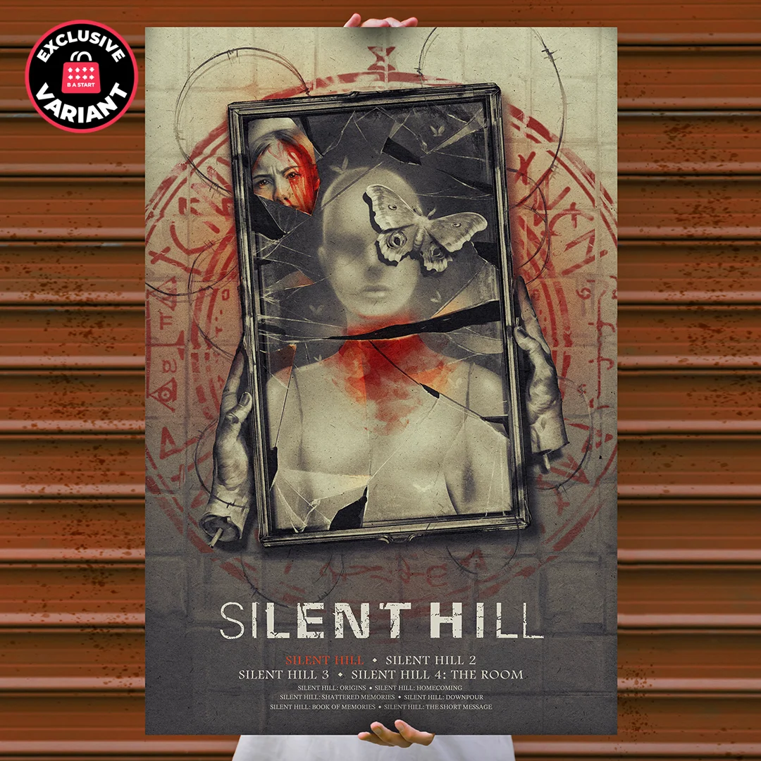 SILENT HILL Limited Edition konstplansch OKS Exclusive
